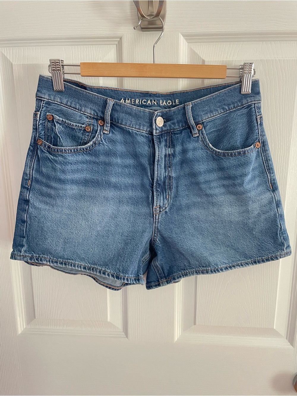 American Eagle Relaxed Denim Shorts 6